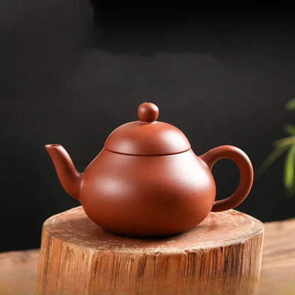 Chinese Yixing Purple Clay Teapot Handmade Infuser Filter Tea Zisha Tea Set