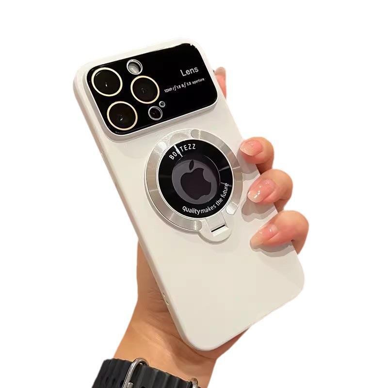 Suitable for iPhone 17.16.15 phone case large window magnetic bracket-usa