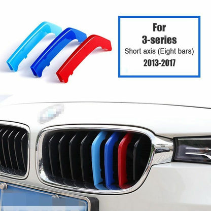 Front Grill Decorative Trim Covers For BMW F10 F30 BMW 3 5 Series M Performance