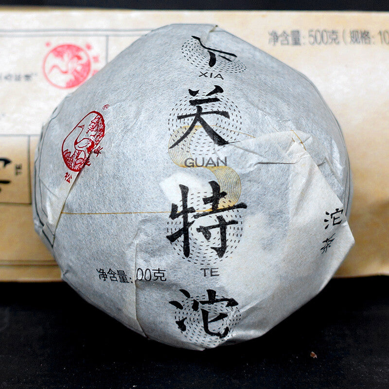 XIAGUAN Brand Xia Guan Te Tuo Pu-erh Tea Tuocha 2017 Raw Pu'er Puer 500g Bag