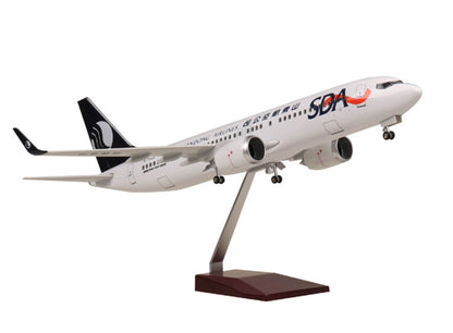 1:85 47CM SHANDONG AIRLINES BOEING 737 MAX Airplane Landing gear Resin Model