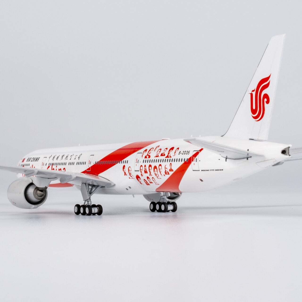1:400 NGmodels Air China Boeing 777-300ER Passenger Airplane Diecast Plane Model