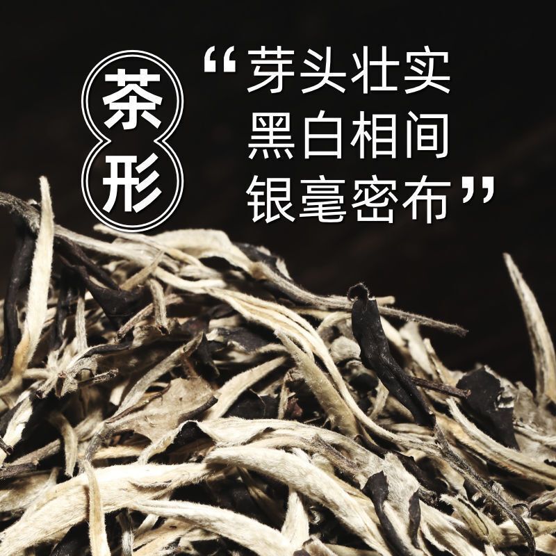 Moonlight White Tea Baihao Silver Needle Yunnan Ancient Tree Tea Pu'er Tea 250g