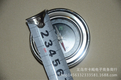 Stainless Steel Compass 60mm Portable Mountaineering Outdoor Tourism Metal Small