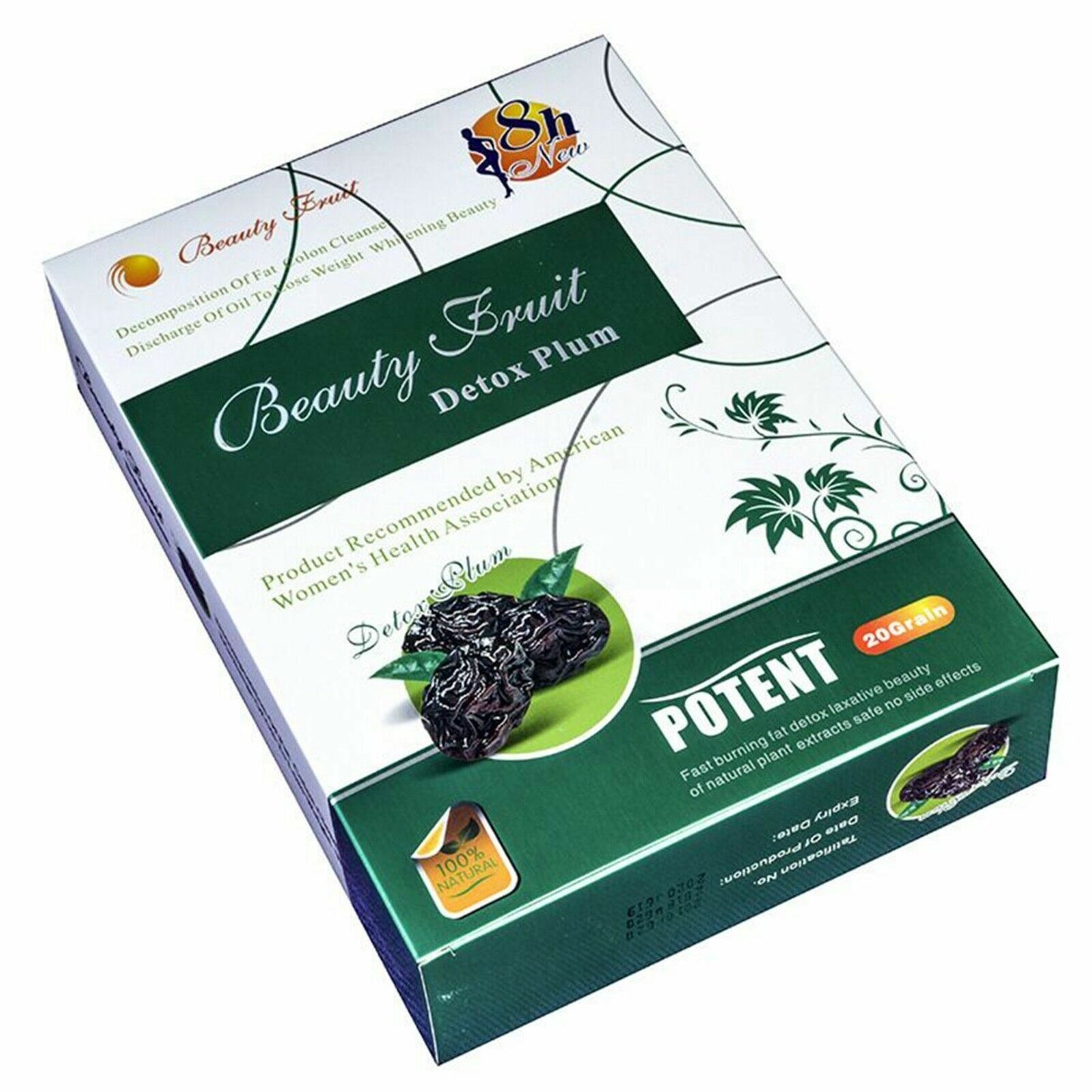 6 Boxes Beauty Fruit Detox Plum Slimming Fat Decomposition Weight Loss