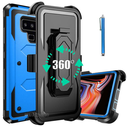 For Samsung Galaxy Note98 Shockproof Case, w/ Belt Clip Stand Rugged Phone Cover