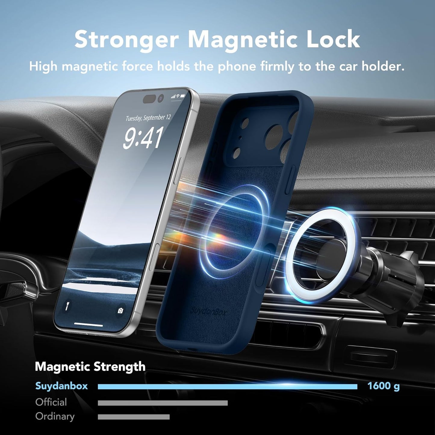 Magnetic for Iphone 17 Pro Max Case, Compatible with Magsafe, [Full Camera Prote
