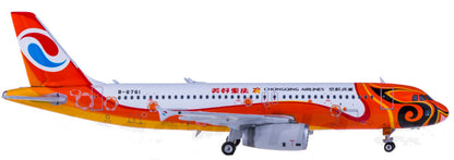1:400 Phoenix Chongqing Airlines A320 Airplane Diecast Aircraft Plane Model
