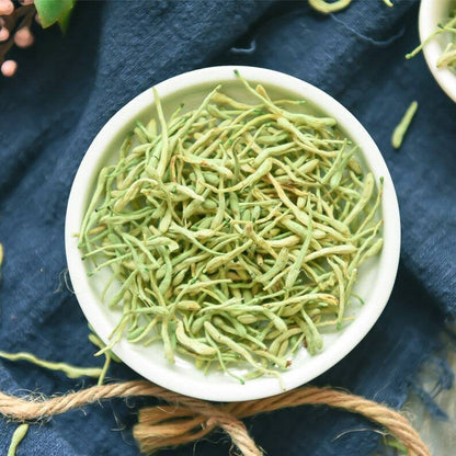 Organic Honeysuckle Dried Herb Lonicera Japonica Herbal Teas Makes A Healthy Tea