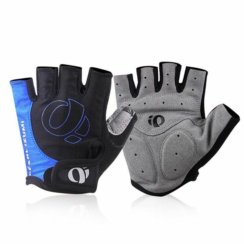 Cycling Gloves Bicycle Half Fingers Slip Sweat Gel Ride Shock Mtb Mountain Bike