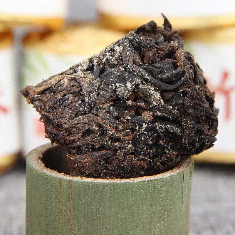 Bamboo Bingdao Ancient Pu'er Puerh Tea Yunnan Puer Ripe 500g
