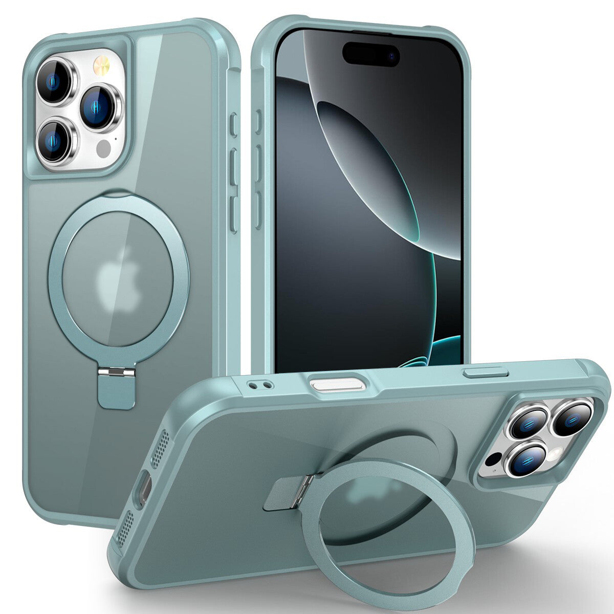 Magnetic Case for iPhone 16 15 14 13 12 11 Pro Max Plus with Mag-Safe Slim Cover