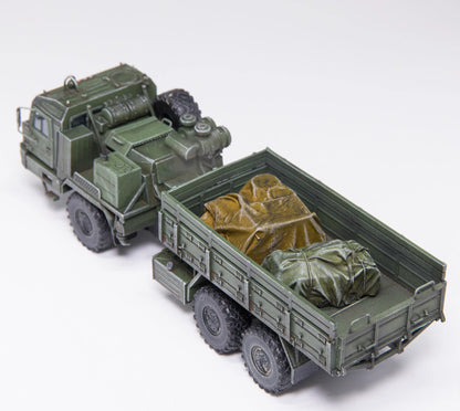 1:72 AM BAZ-6402 Military Material Transport Vehicle Resin Diecast Armor Model