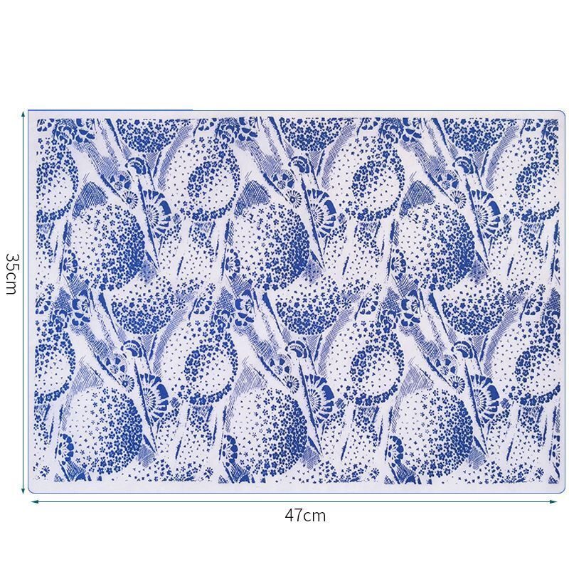 Ceramic Clay Transfer Paper Underglaze Colored Flower Decal Pottery Tool 47x35cm