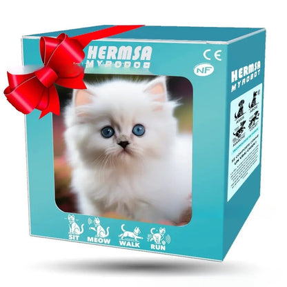 My Realistic Kitten Robot Activity Short Plush Toy