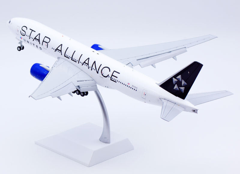 1:200 JC Wings UNITED BOEING B777-200ER Flap Down Plane Diecast Aircraft Model