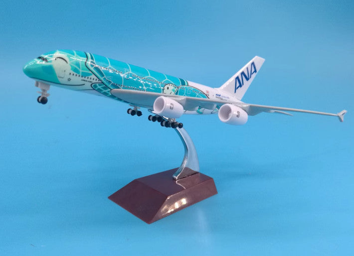 20CM ANA AIRBUS A380 Passenger Aircraft Plane Diecast Aeroplane Airplane Model
