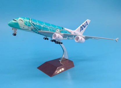 20CM ANA AIRBUS A380 Passenger Aircraft Plane Diecast Aeroplane Airplane Model