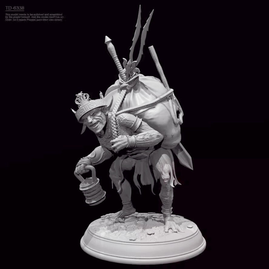 50mm resin figure model Strange person thief 3D printing unassembled unpainted