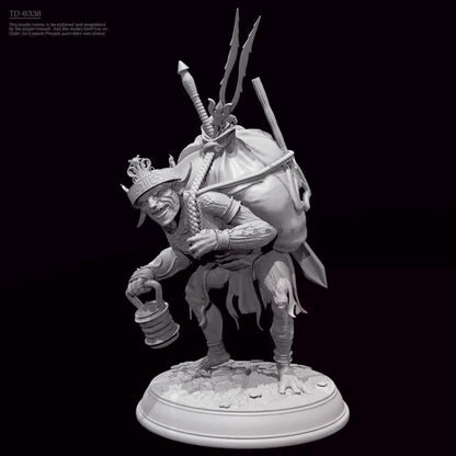 50mm resin figure model Strange person thief 3D printing unassembled unpainted