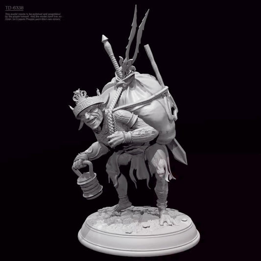 50mm resin figure model Strange person thief 3D printing unassembled unpainted
