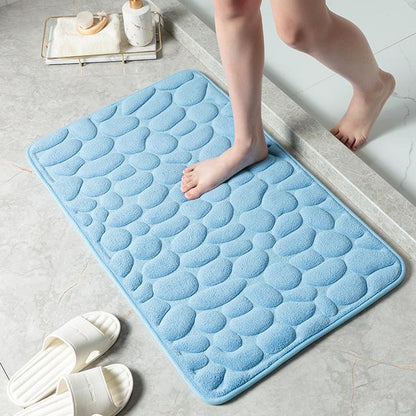 Non-slip Bathroom Shower Soft Bathroom Bath Mat Bathroom Rug, Absorbent Wash Mat