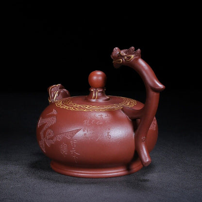 Chinese Yixing Zisha Clay Handmade Exquisite Teapot #8755576