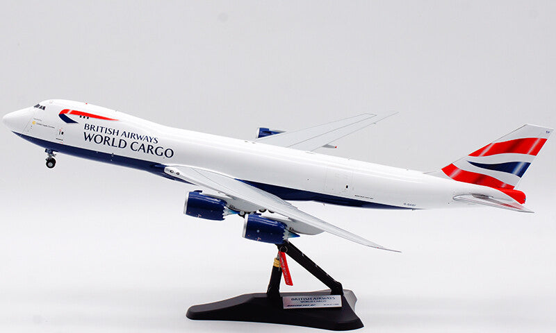 1:200 JC Wings British Airways Boeing B747-8F Airplane Diecast Aircraft Model