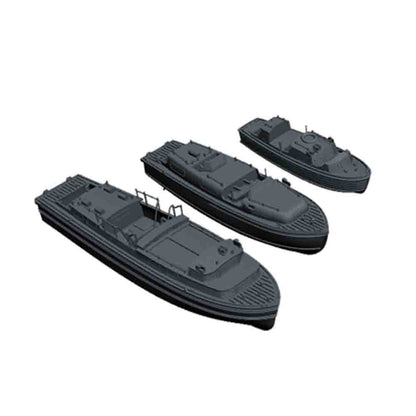 Yao's Studio LY144003A 1/144 Model Upgrade Parts Royal Navy Life Boats 3 styles
