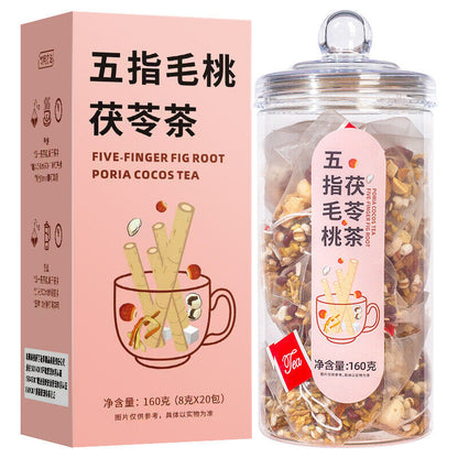 Chitter Bottle Five Fingers Hairy Peach Poria Tea 160g (20 packs)