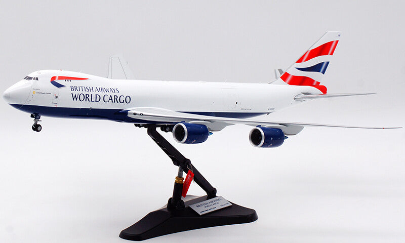 1:200 JC Wings British Airways Boeing B747-8F Airplane Diecast Aircraft Model