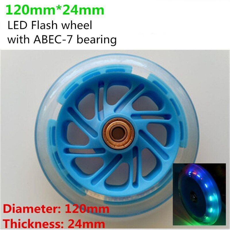 1pc 200/180/175/145/120/40/30/24mm Scooter Skating Wheel Tire PU Skateboard 12 V