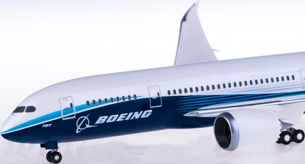 1:200 29CM Hogan BOEING 787-8 Passenger Airplane ABS Plastic Aircraft Model
