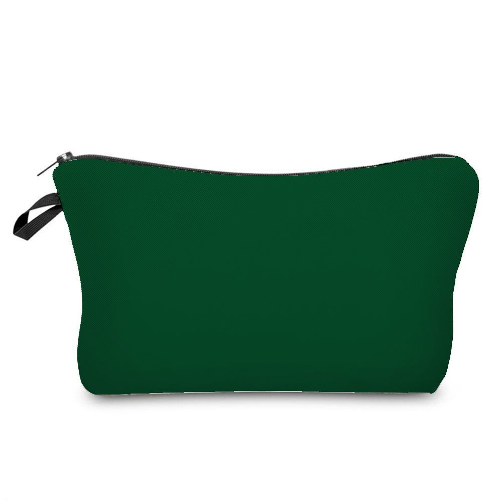 Heat Transfer Cosmetic Bags Toiletry Purse Waterproof Makeup Organizer Storage