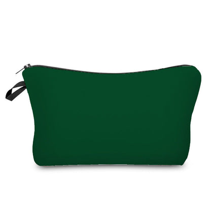 Heat Transfer Cosmetic Bags Toiletry Purse Waterproof Makeup Organizer Storage