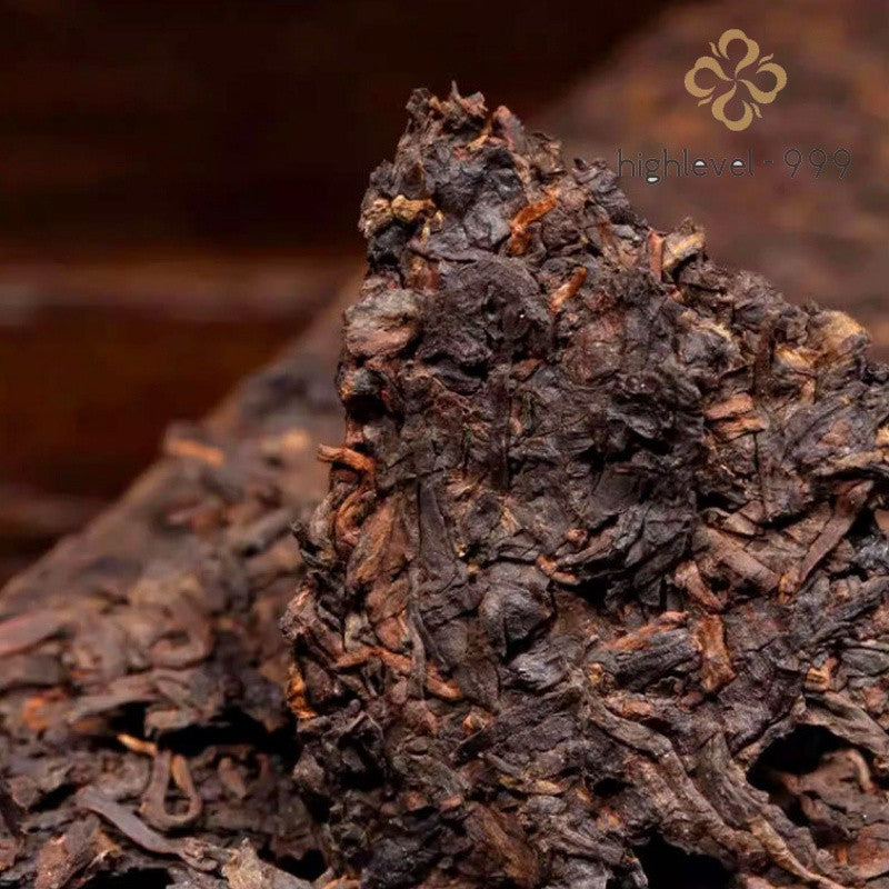 250g Ripe Pu'er Tea Brick Yiwu Ancient Tree Yunnan Premium Aged Compressed Tea