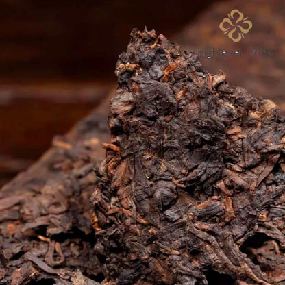 250g Ripe Pu'er Tea Brick Yiwu Ancient Tree Yunnan Premium Aged Compressed Tea