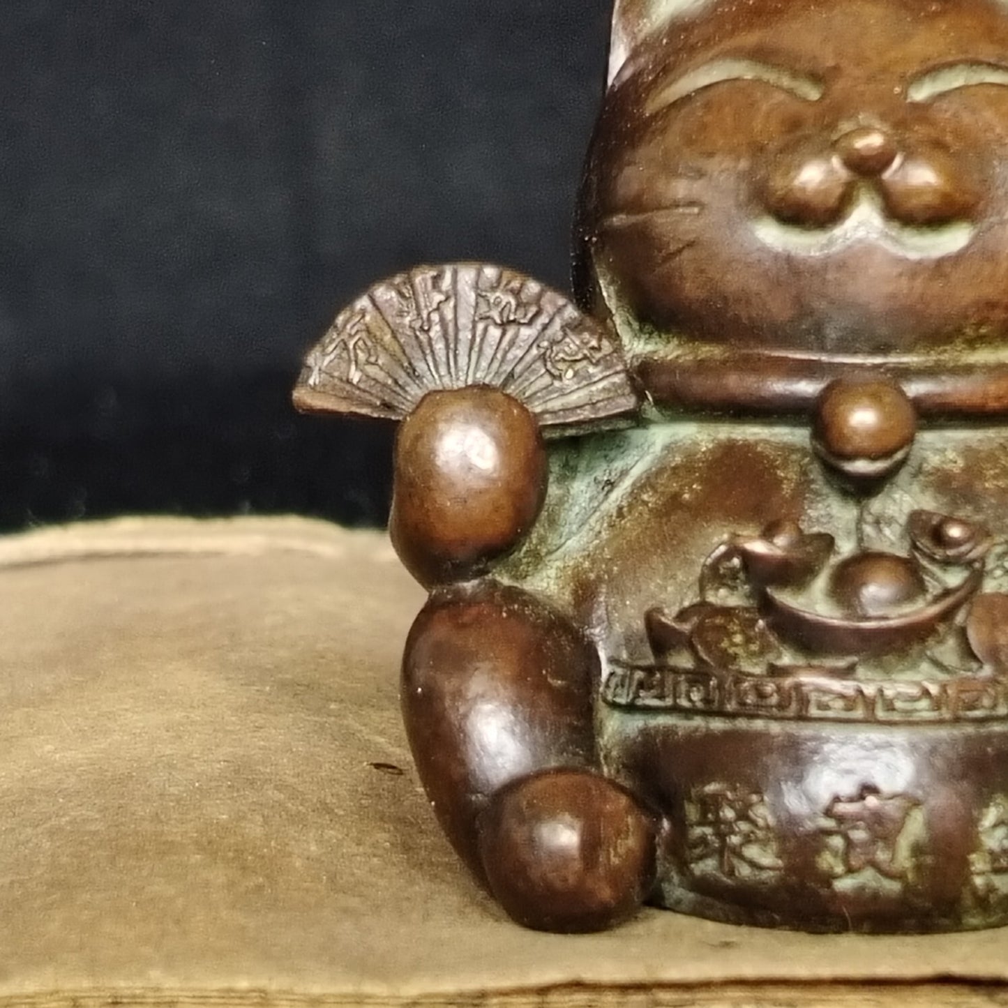 Car Decoration Statue Series Chinese Antique Cats of Fortune