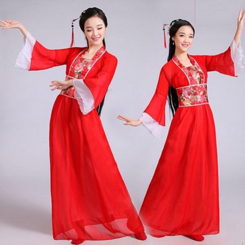 Ancient Women Chinese Hanfu Cosplay Costume Fairy Clothes Stage Dance Dress