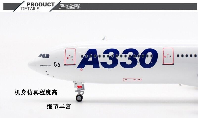 1:200 32CM InFlight AIRBUS A330-300 Passenger Airplane Diecast Aircraft Model