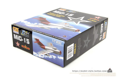 1/72 Soviet Air Force Mig-15 fighter red model 384 # Mig-15 aircraft model