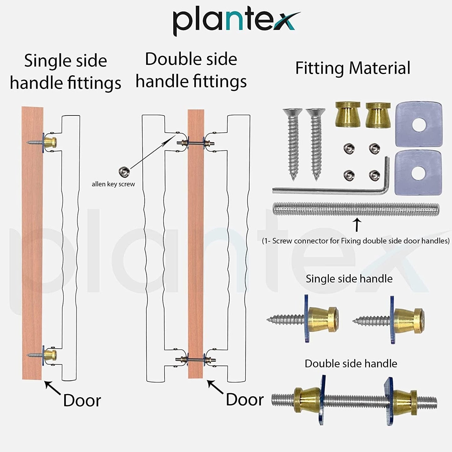 Door Handle 15 Inch Main Door Handle Pull Push Door Handle Door Accessories