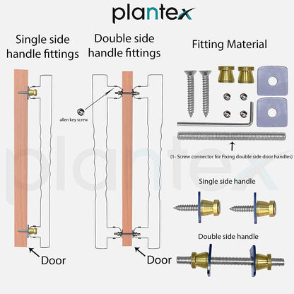 Door Handle 15 Inch Main Door Handle Pull Push Door Handle Door Accessories