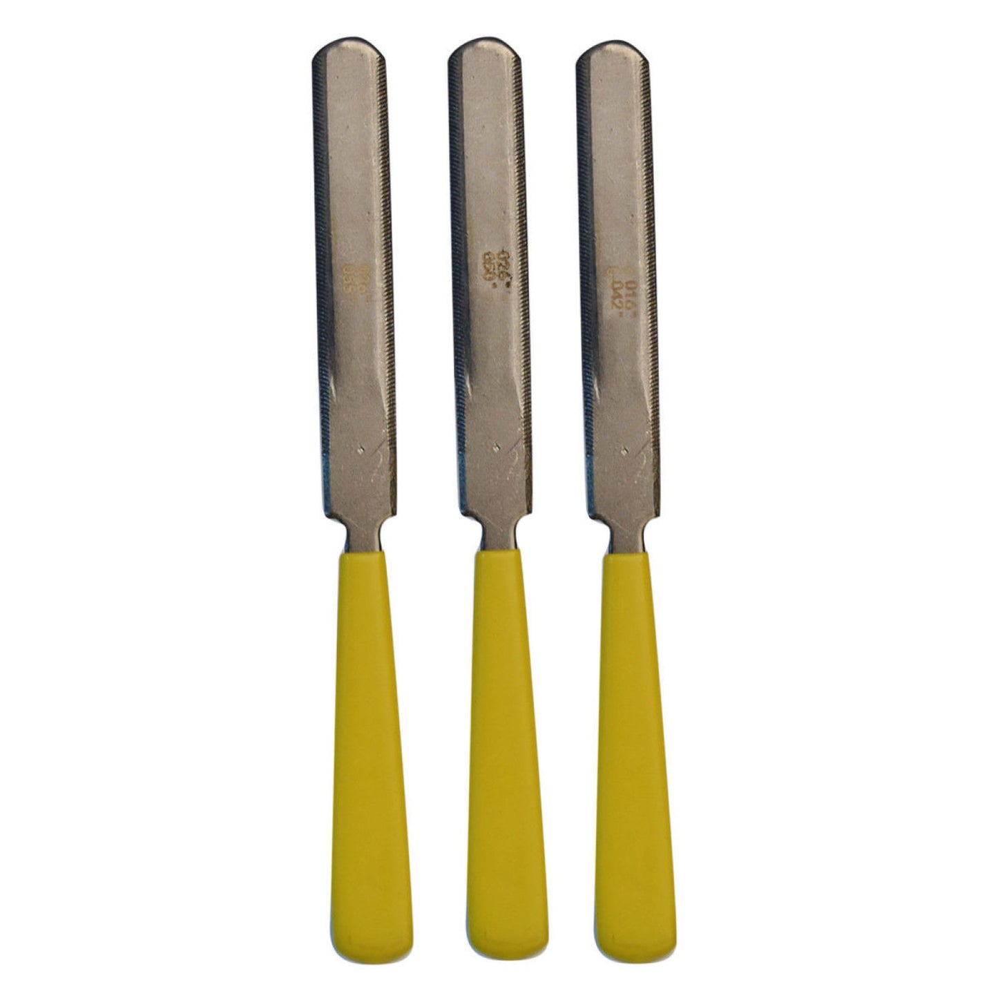 3Pcs Double Sided Guitar Gauged Nut Slotting FileNut Saddle Luthier Tool B