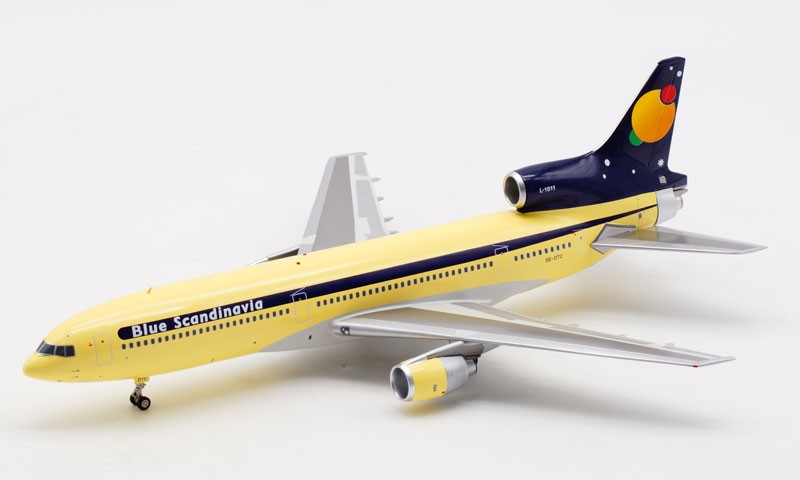 1:200 InFlight Blue Scandinavia L-1011-385-1 Airplane Diecast Aircraft Model