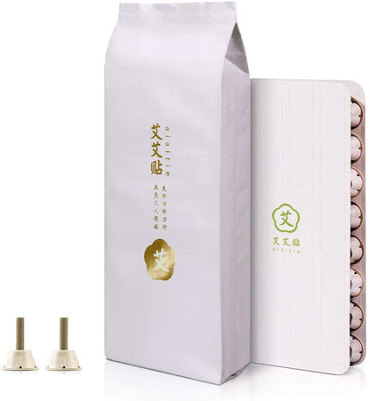 64Pcs/Bag Traditional Moxa Stick Moxibustion Pure Wild Mugwort Acupuncture野生艾草艾灸