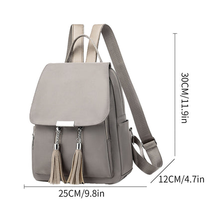 Women Backpack PU Oxford Shoulder Bag Handbags Rucksack School Backbag Travel