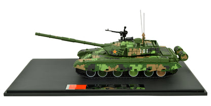 1:72 Chinese PLA ZTZ-99A Main Battle Tank Model Metal Diecast Armored Car 101