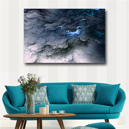 Large art prints Home Decor Canvas Painting Wall Art Beautiful blue cloud