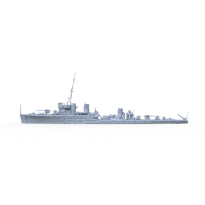 SSMODEL SSC700624 1/700 Military Model Kit Soviet Uragan Class SKR Groza Frigate